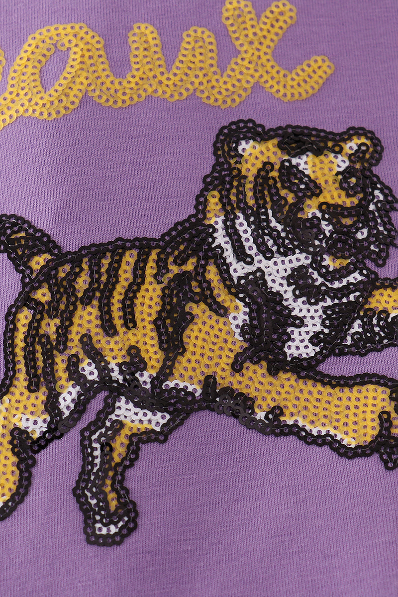 LSU SEQUIN BLOOMER SET