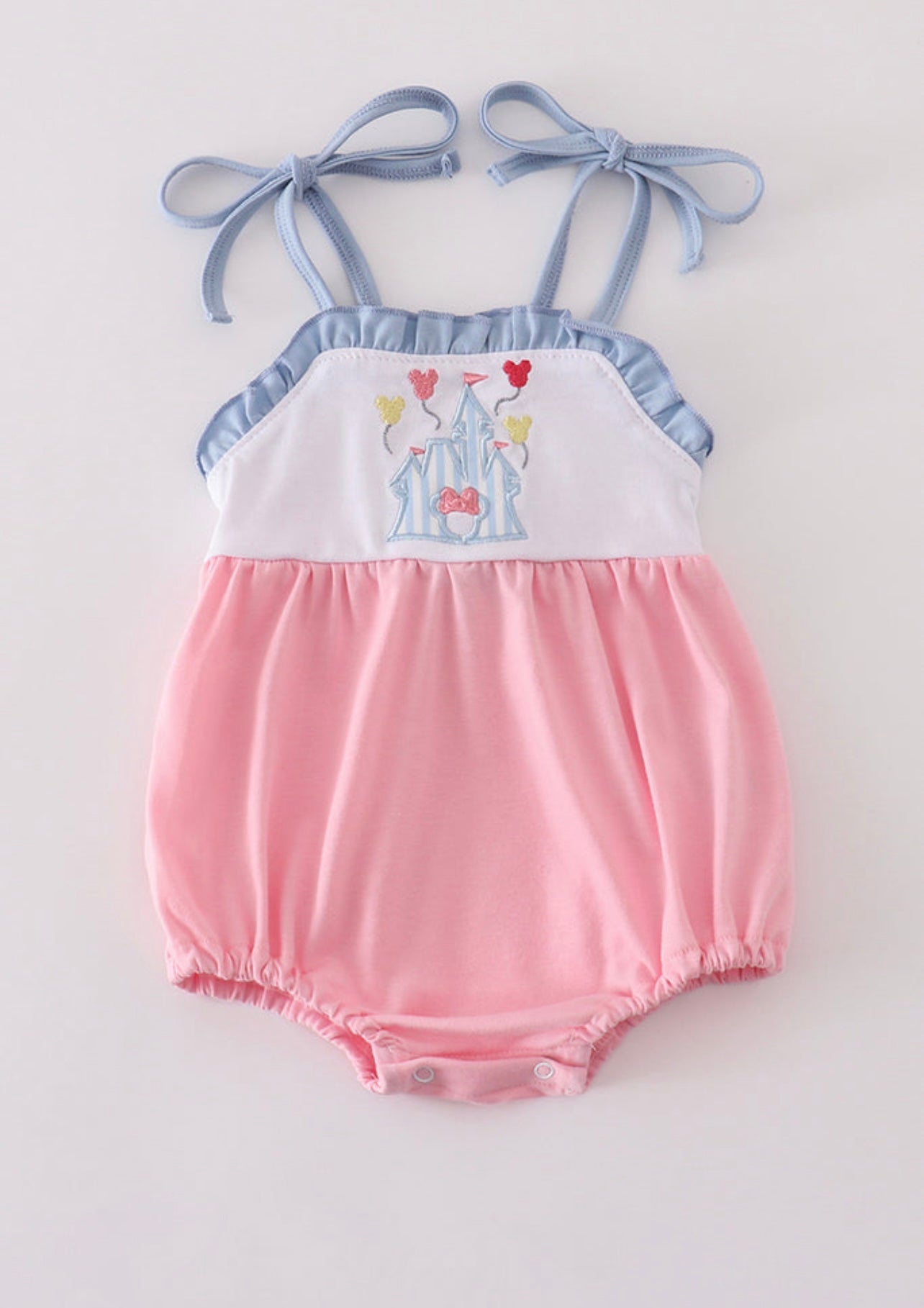 Pink Castle Ruffle Bubble