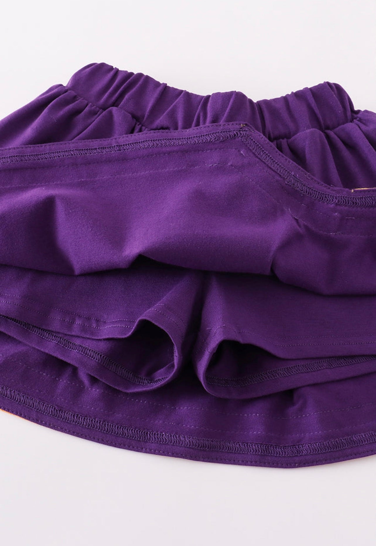 LSU Embroidery Cheer Skort Set