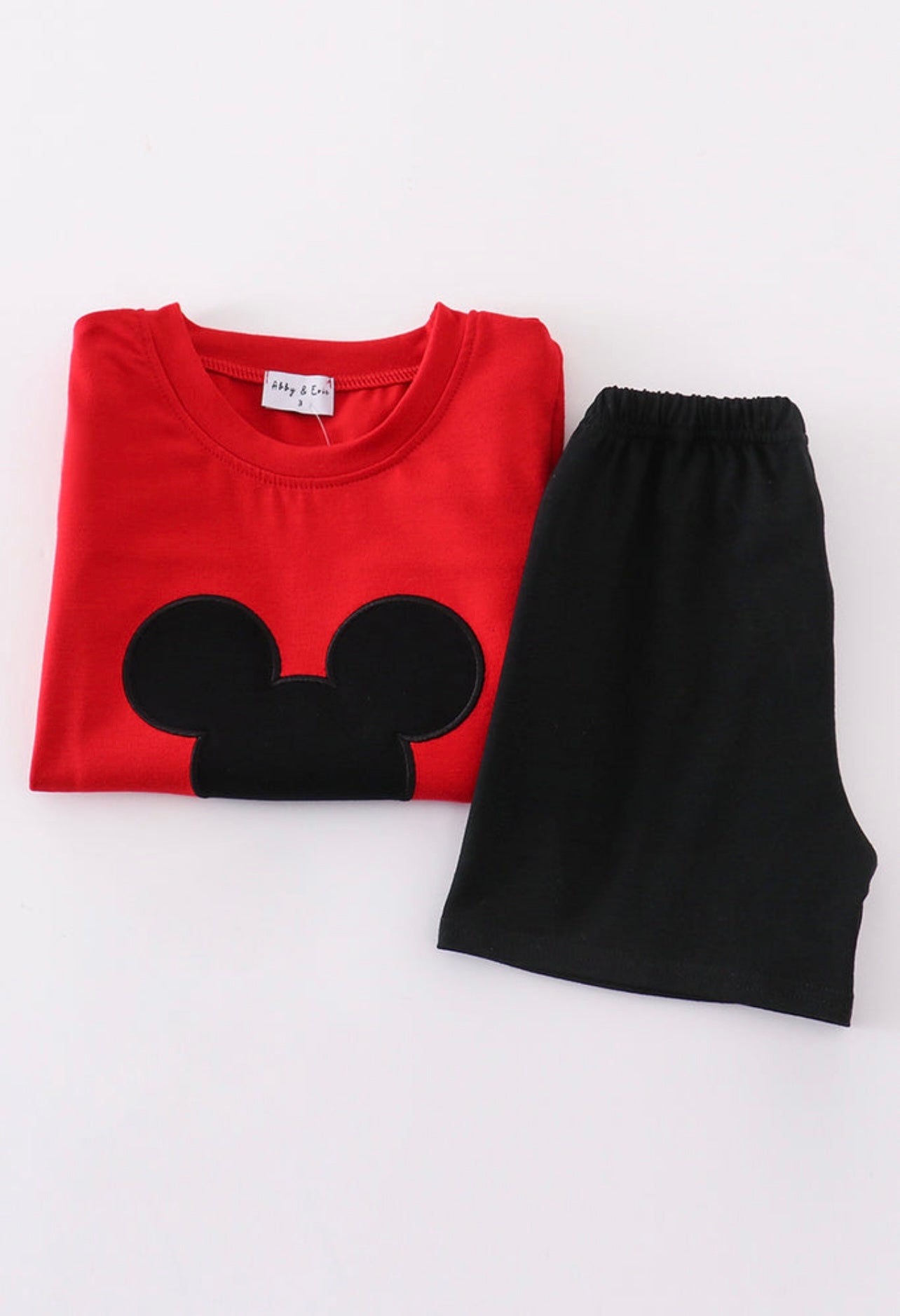 Red Mouse Appliqué Set