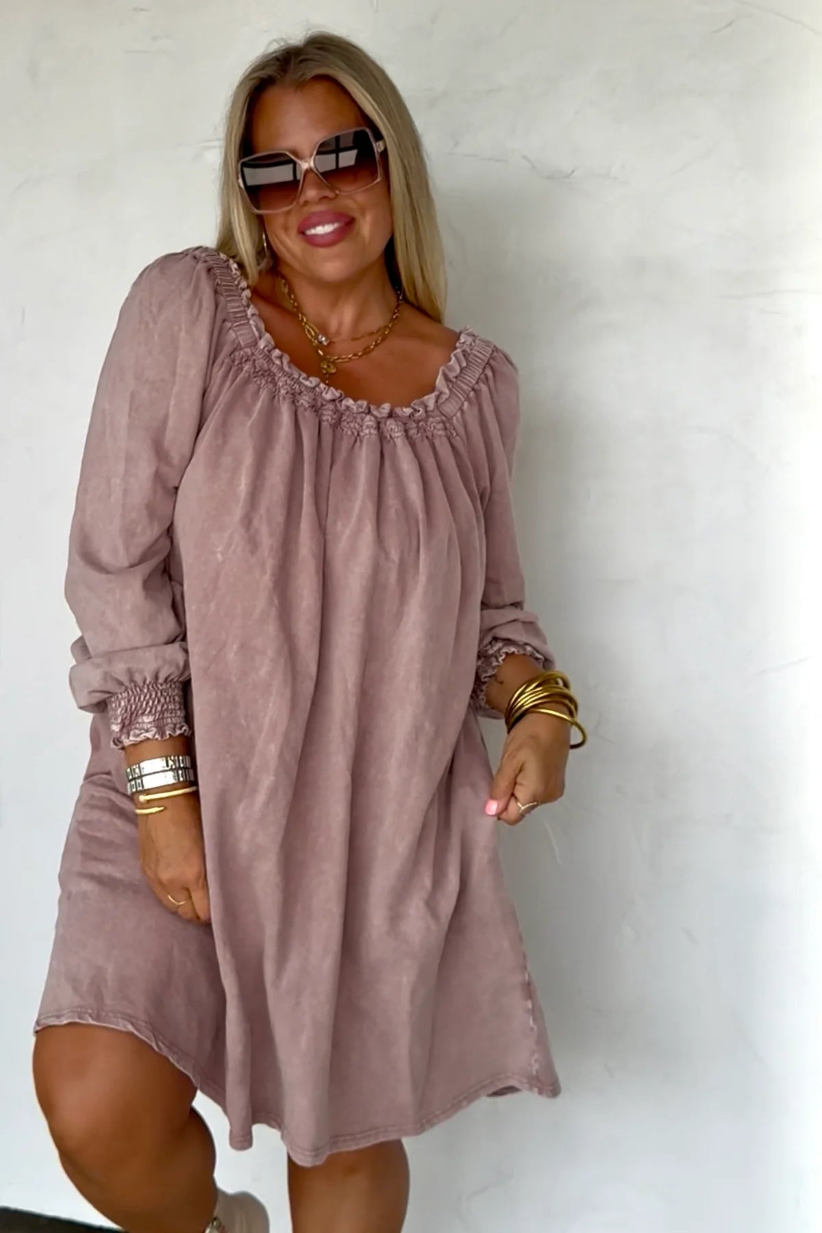 Suzie Washed Pocket Dress