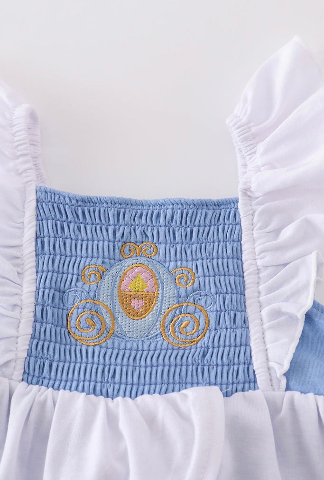 Cinderella Smocked Bubble