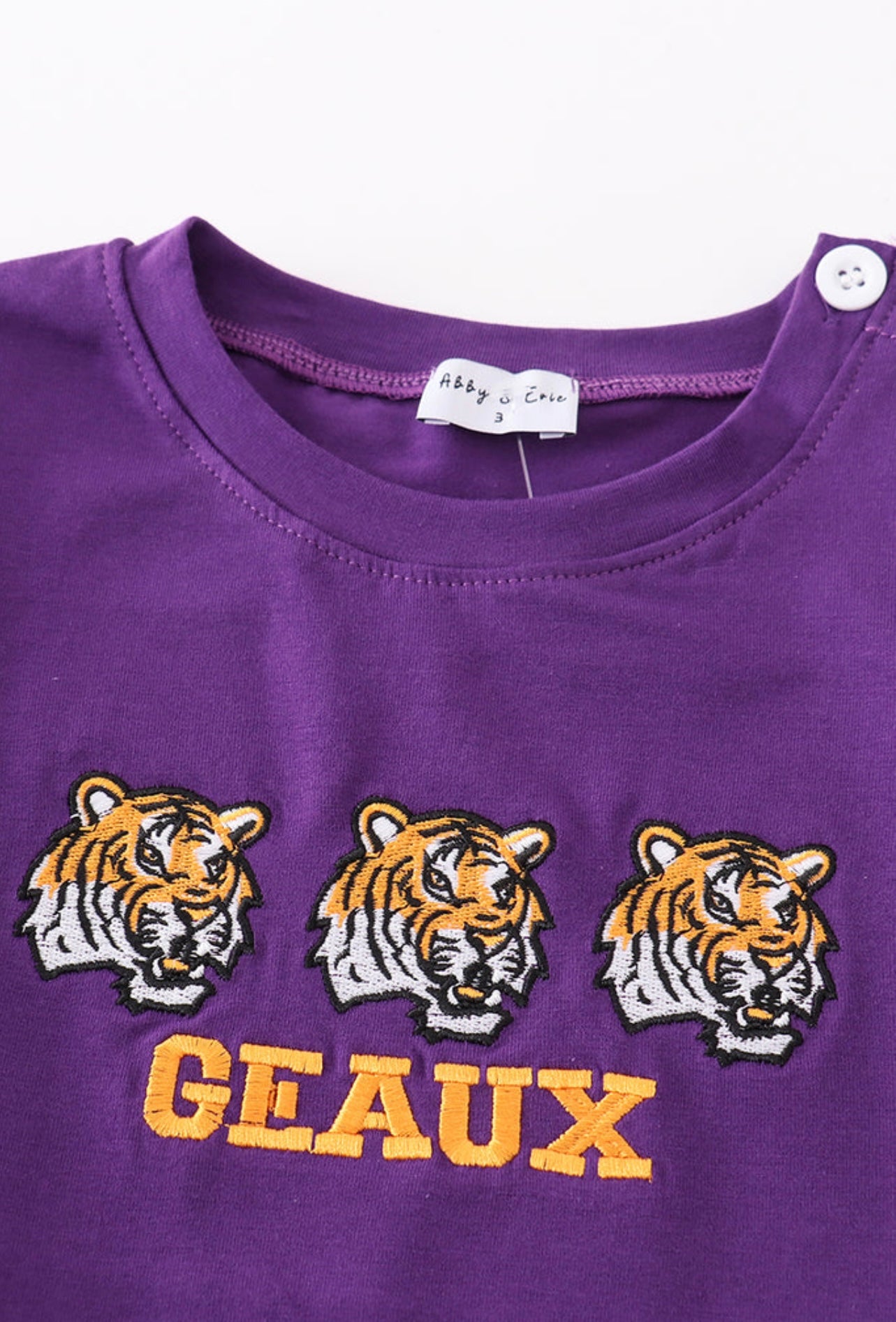 GEAUX Embroidery Shirt - Boy