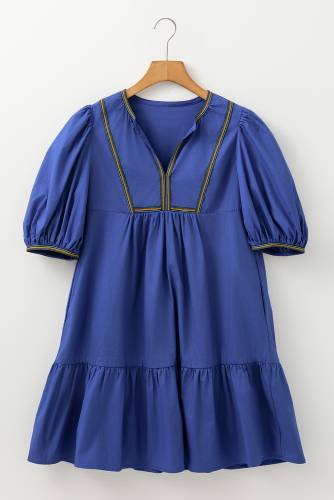 Bluing Colorful Striped Dress