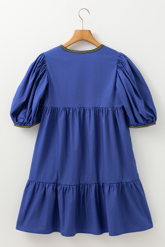Bluing Colorful Striped Dress