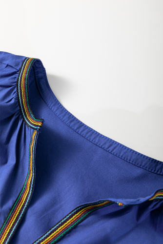 Bluing Colorful Striped Dress