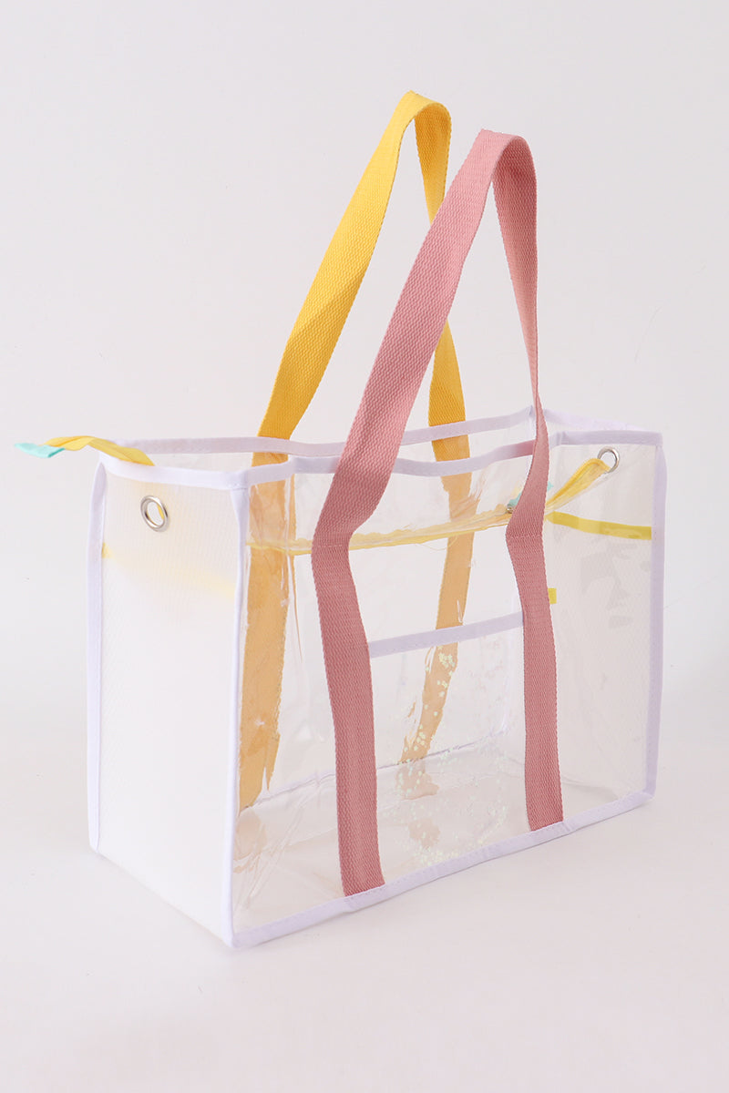 CLEAR WATERPROOF BEACH TRAVEL BAG