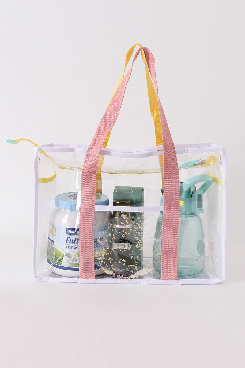 CLEAR WATERPROOF BEACH TRAVEL BAG