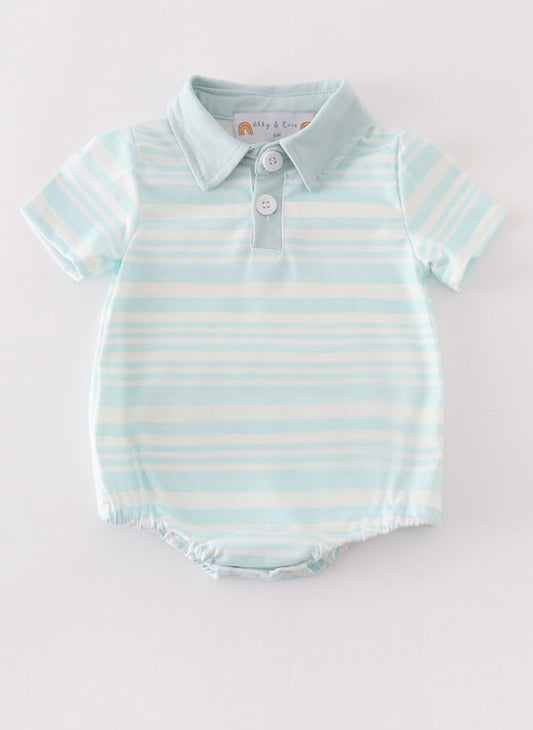 Blue Stripe Collar