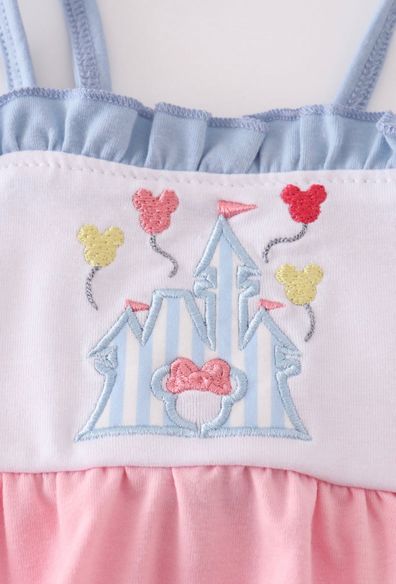 Pink Castle Ruffle Bubble