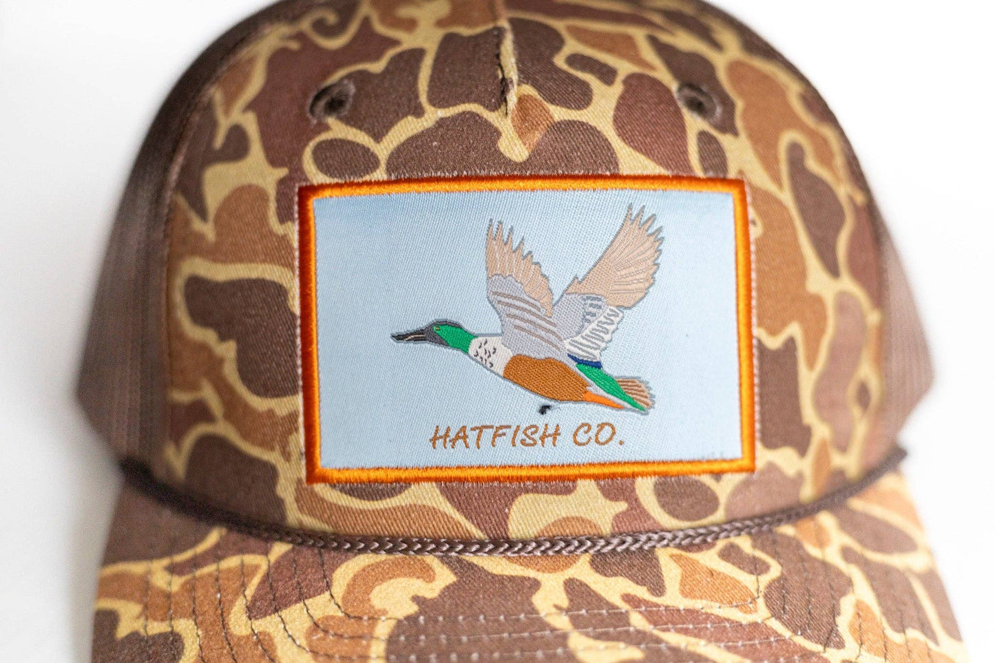 Kids Camo Spoonbill Trucker Cap