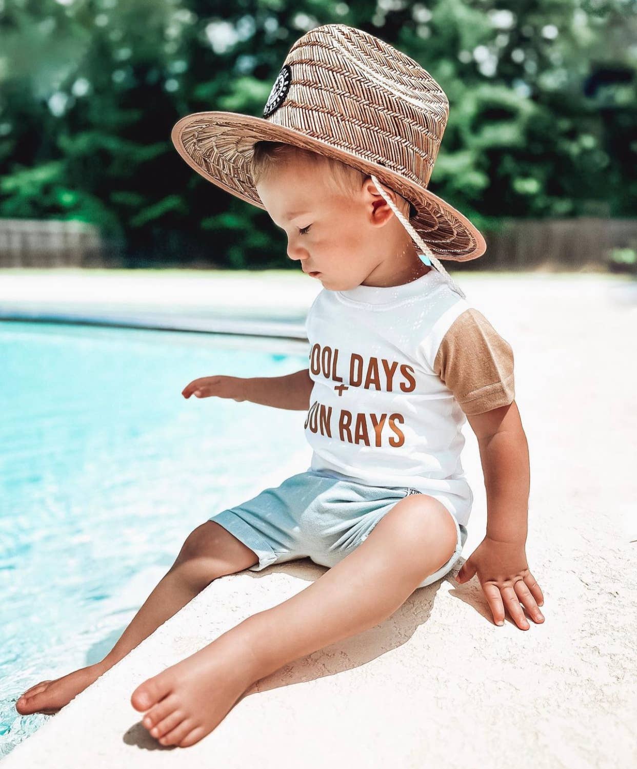 Pool Days + Sun Rays | Kids Summer Shirt