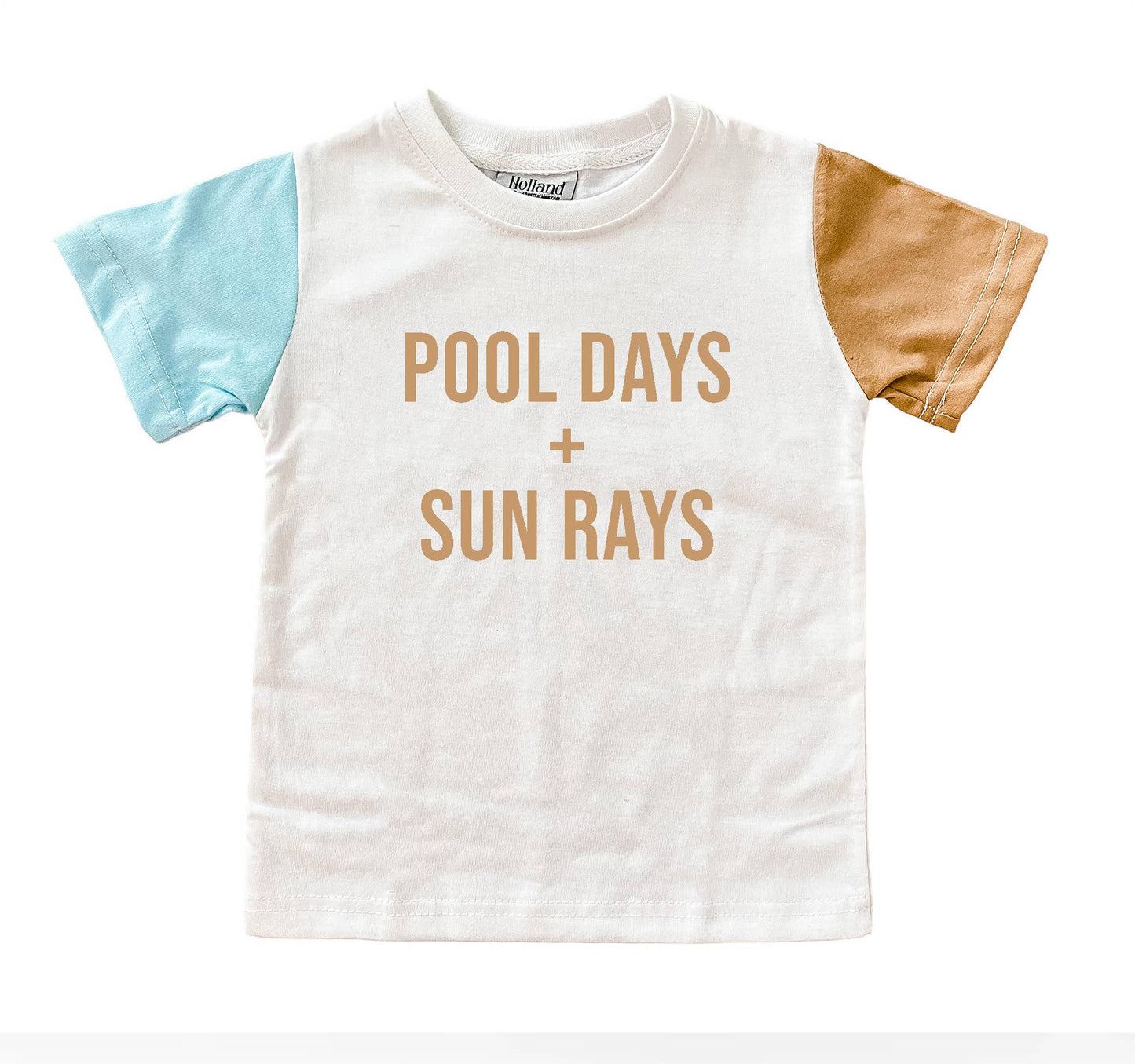 Pool Days + Sun Rays | Kids Summer Shirt