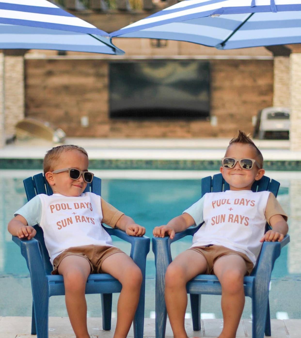 Pool Days + Sun Rays | Kids Summer Shirt