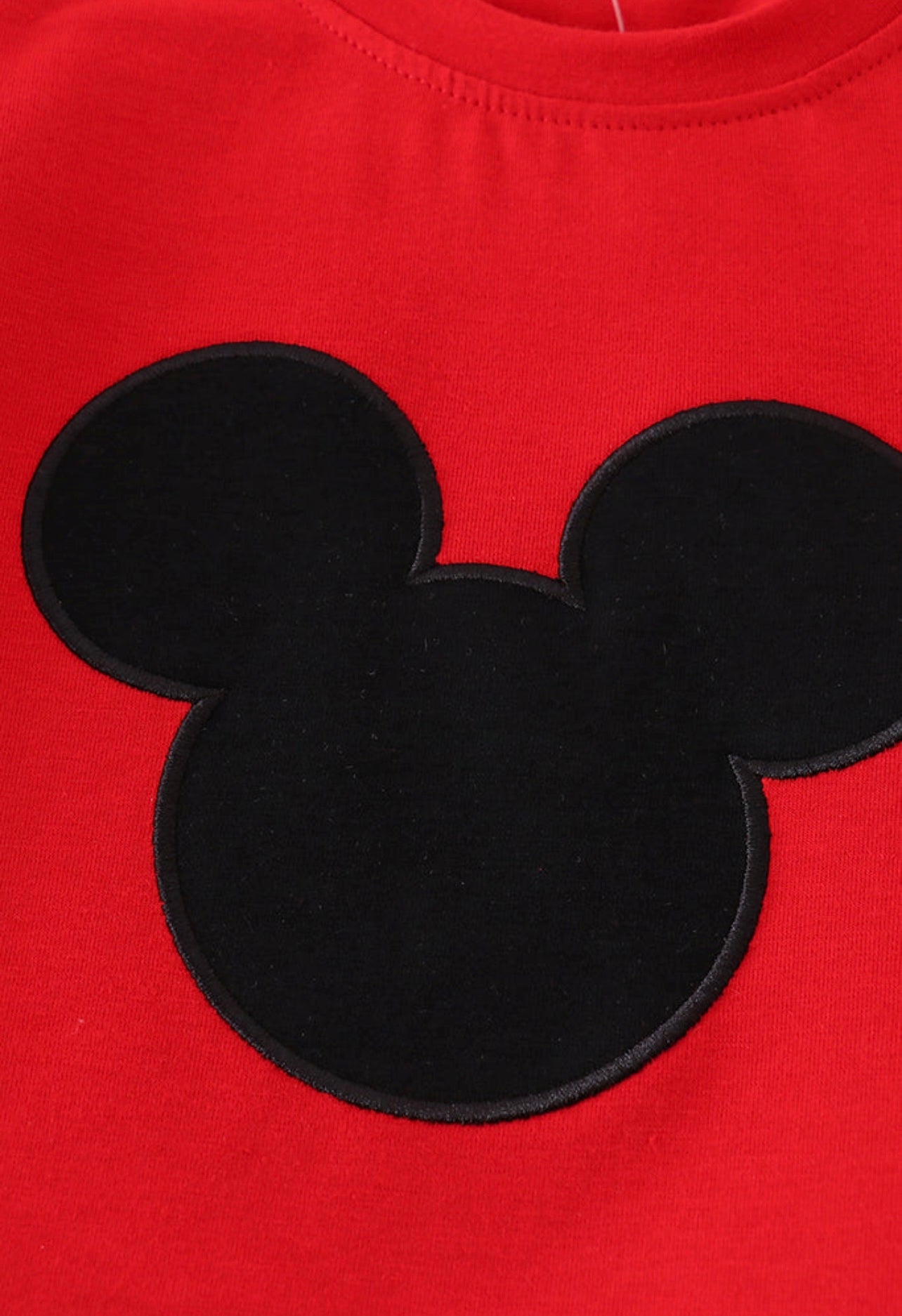 Red Mouse Appliqué Set