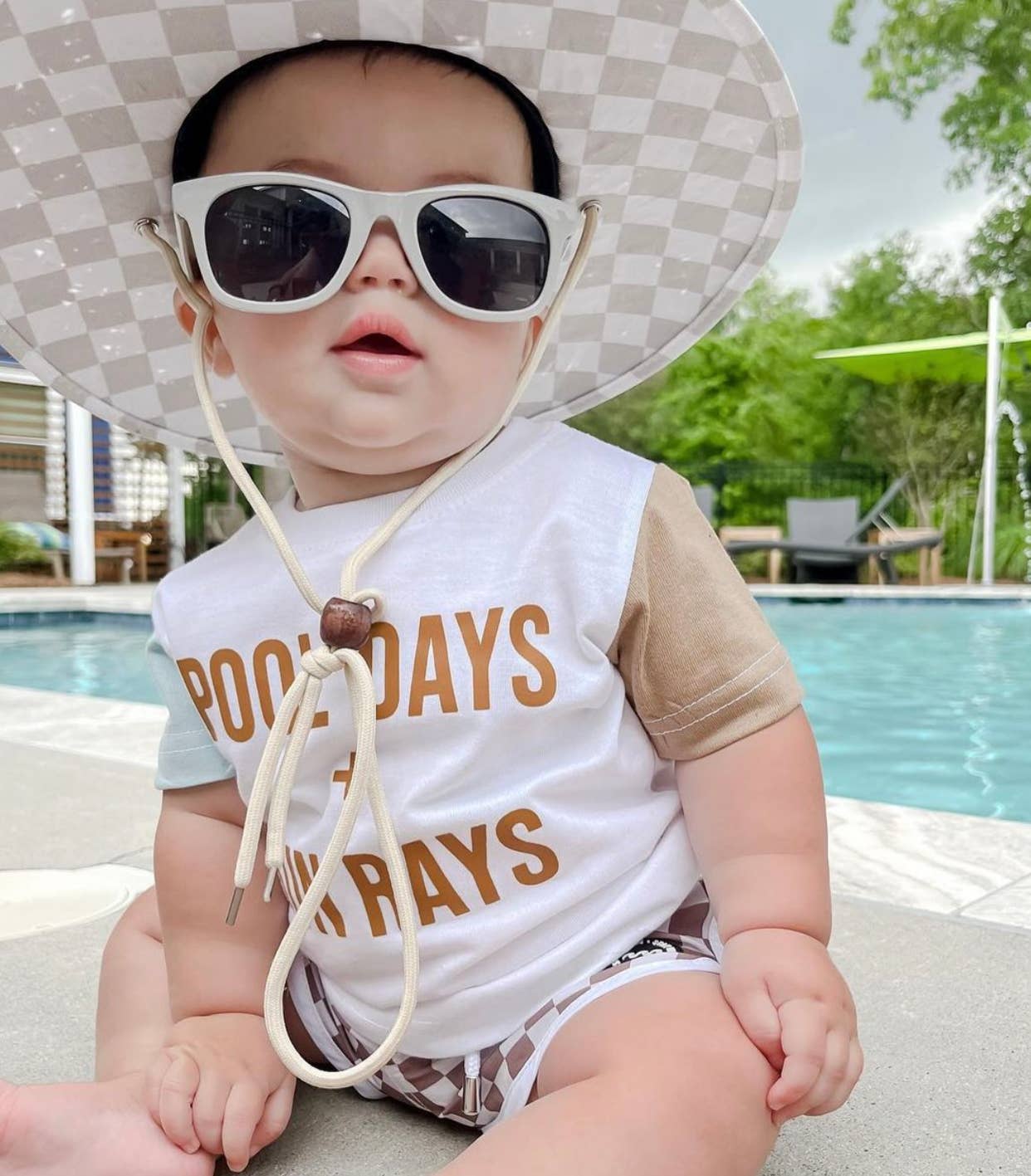 Pool Days + Sun Rays | Kids Summer Shirt