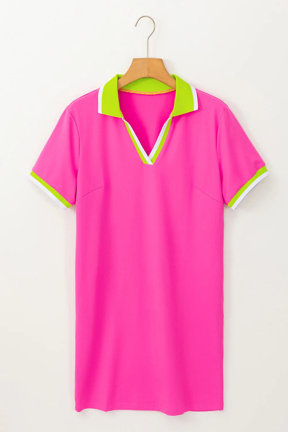 VIBRANT PINK COUNTRY CLUB DRESS