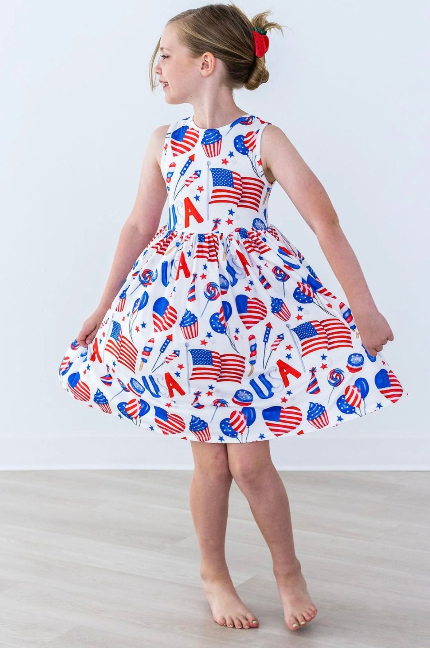 PARTY IN THE USA TANK TWIRL DRESS