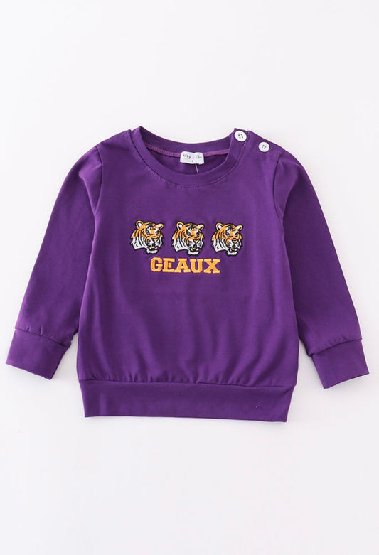 GEAUX Embroidery Shirt - Boy