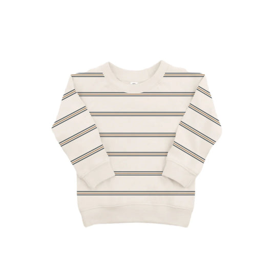 Portland Pullover Oak Stripe