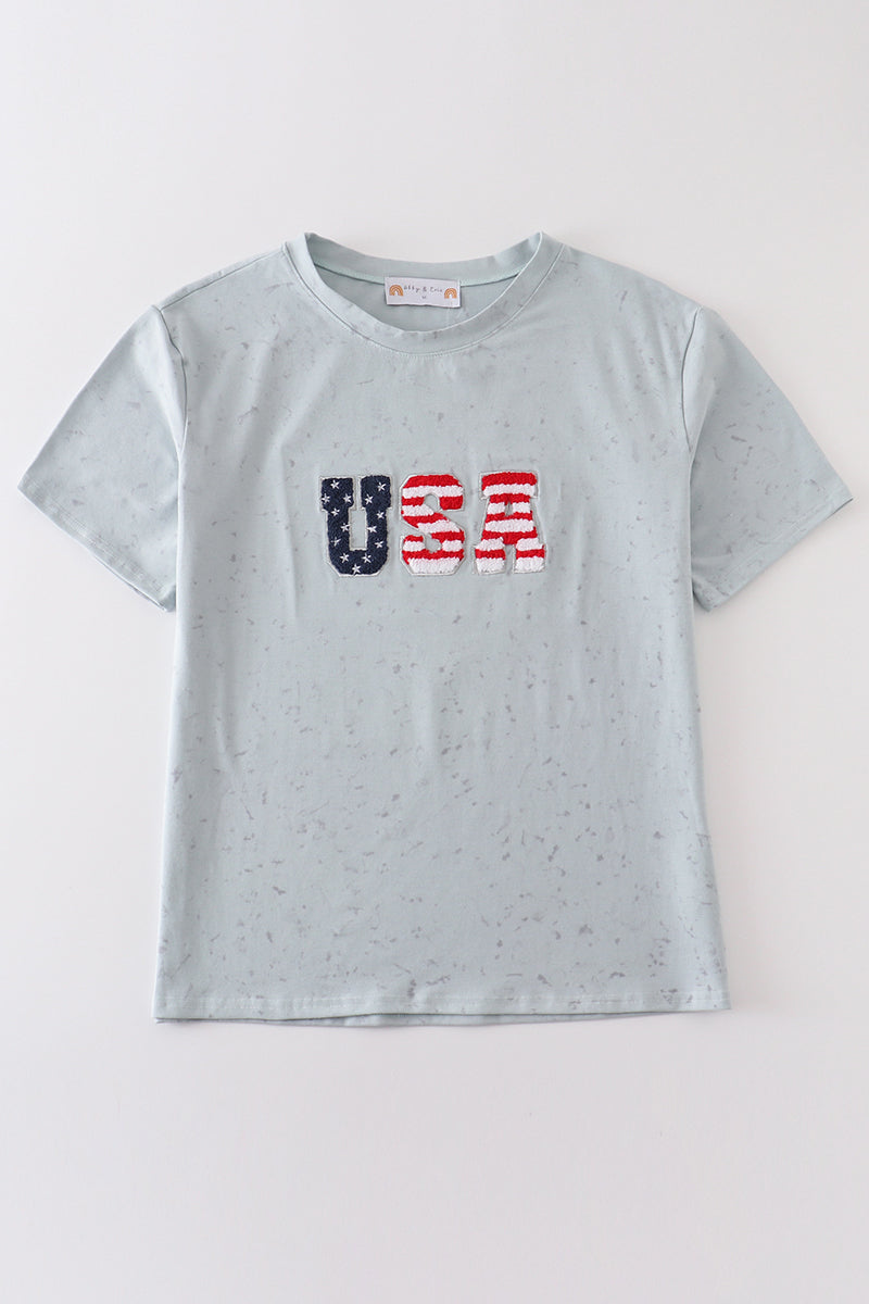USA French Knot Top