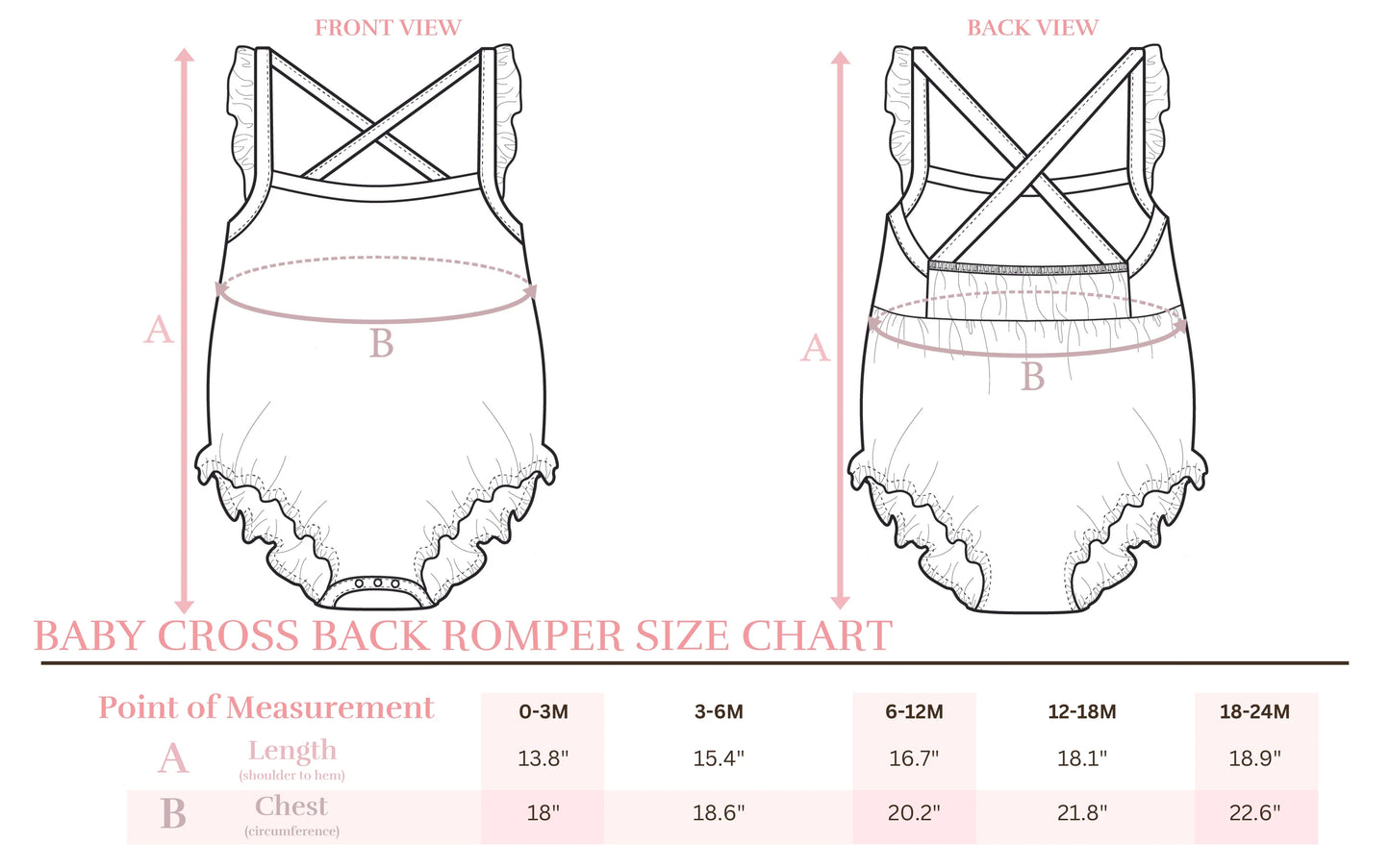 BERRIES & BOWS RUFFLE CROSS BACK ROMPER