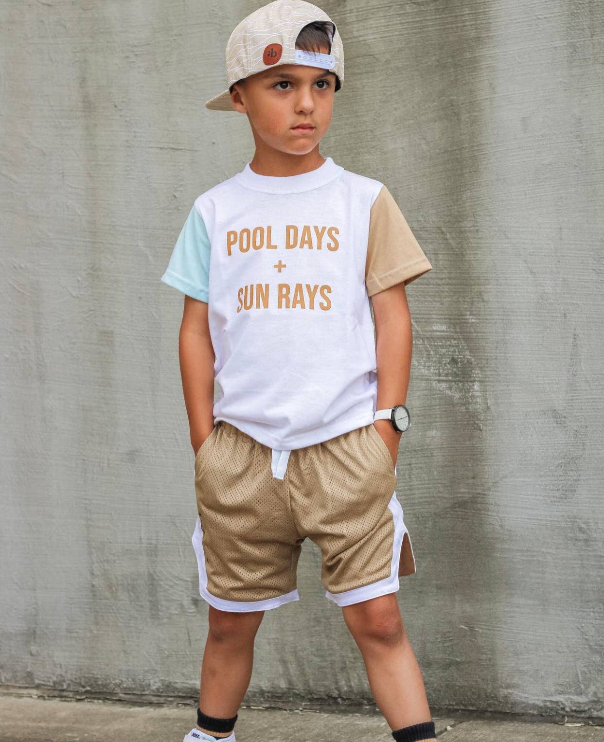 Pool Days + Sun Rays | Kids Summer Shirt