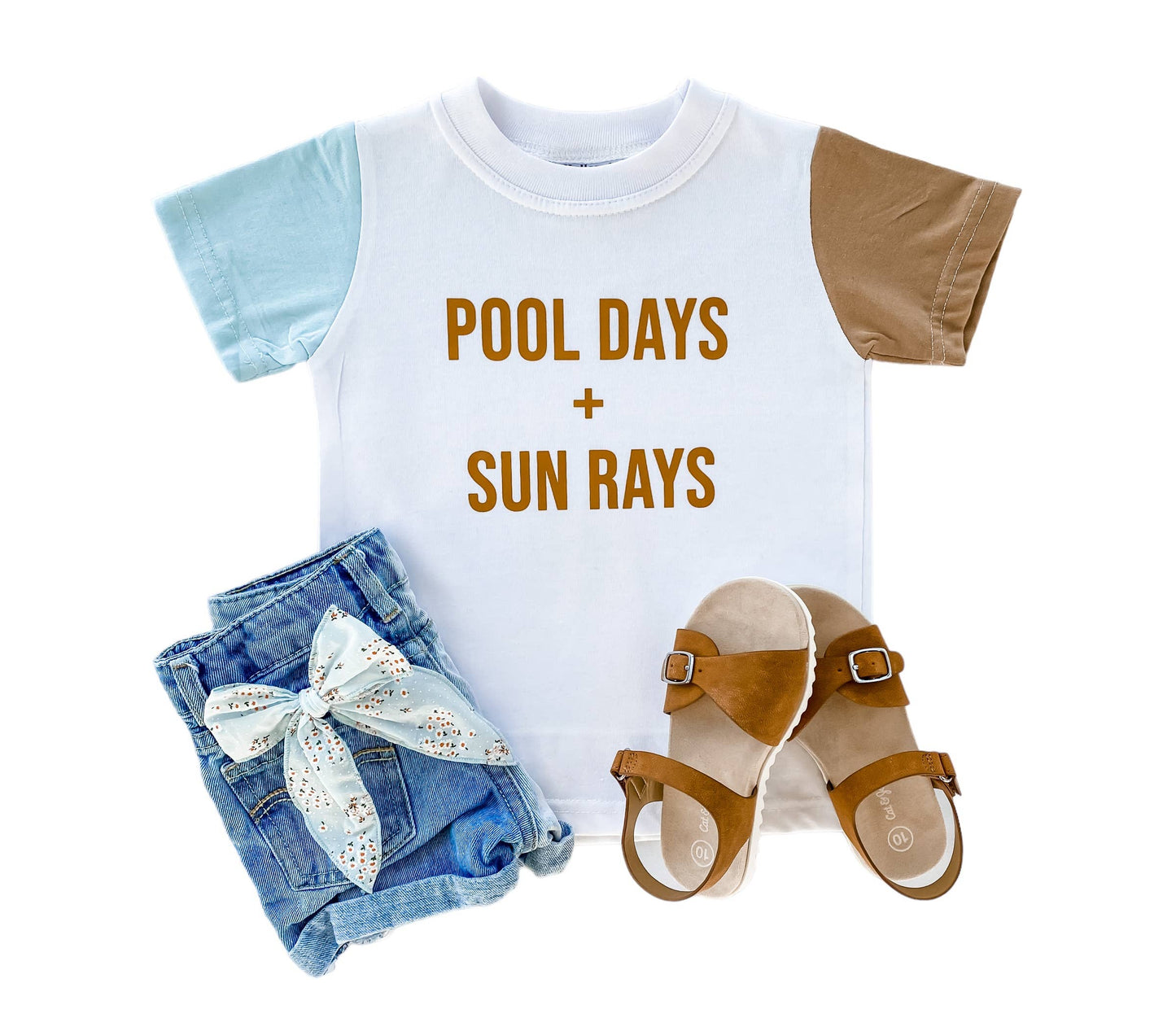 Pool Days + Sun Rays | Kids Summer Shirt